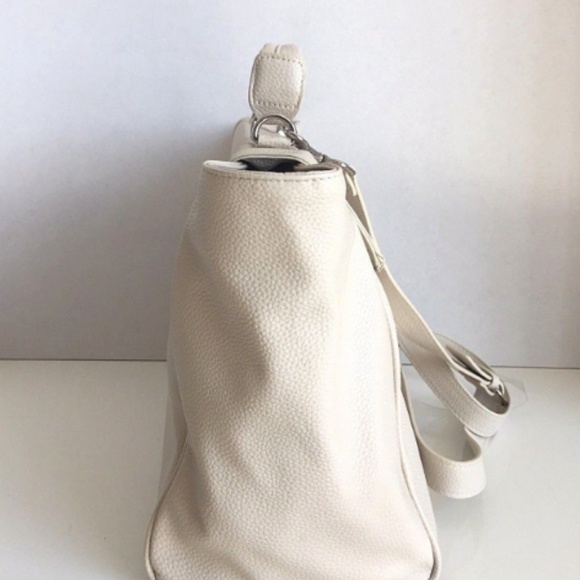 🖤NWT Mossimo Cream Tote Handbag - Picture 4 of 5